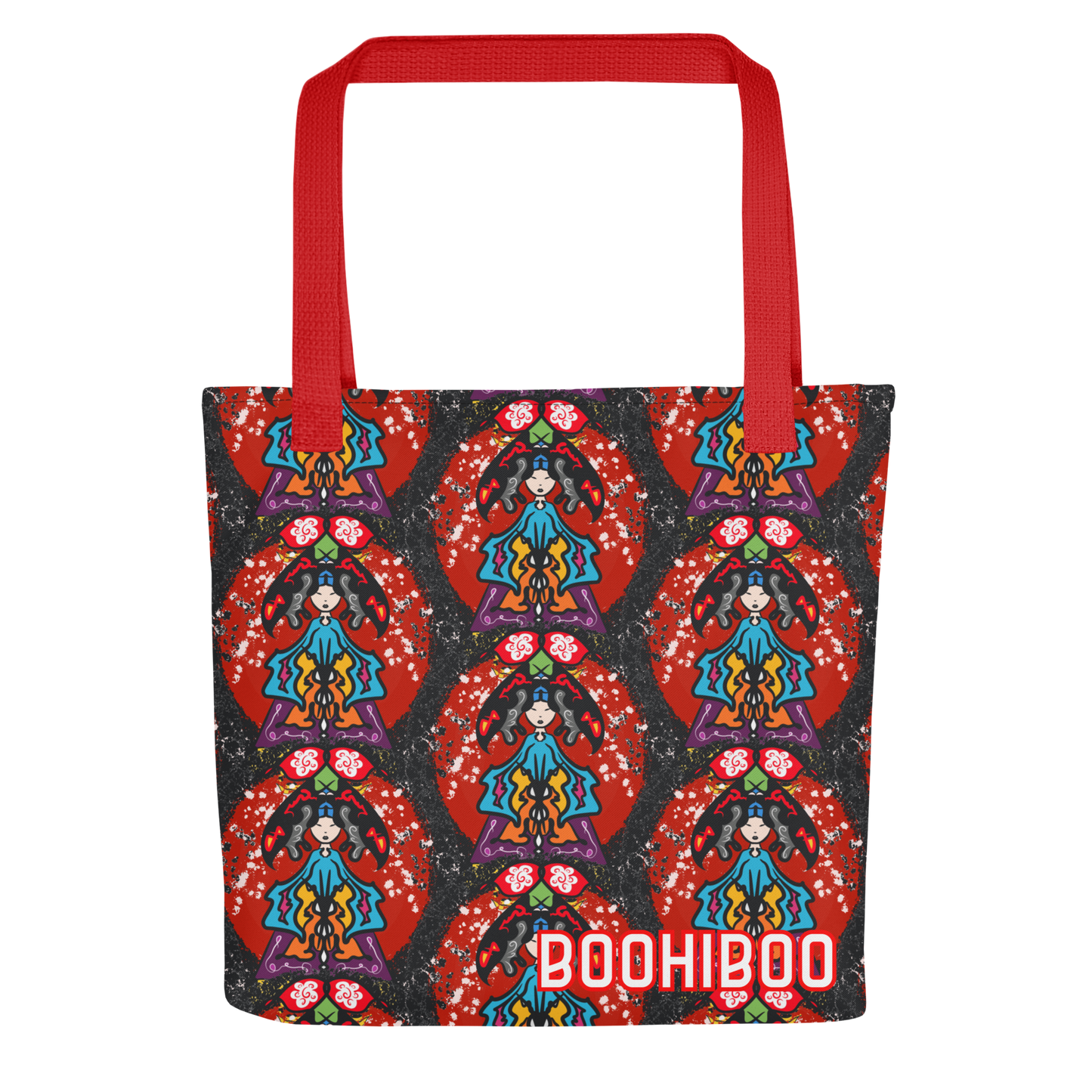 Echoes of Dynasties | Jade Courtesan Tote Bag | All-Over Print | Unisex