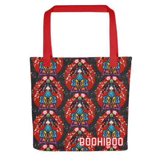 Echoes of Dynasties | Jade Courtesan Tote Bag | All-Over Print | Unisex